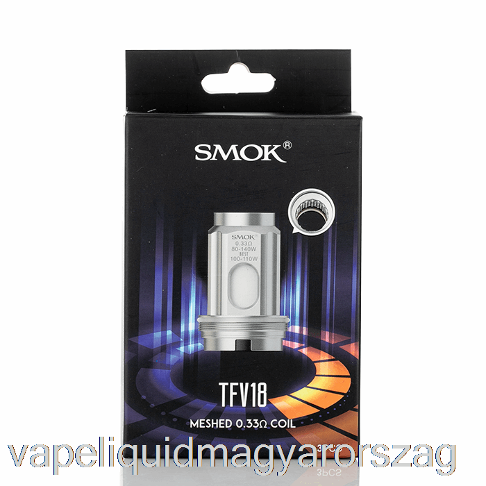 Smok Tfv18 Cseretekercsek 0,33 Ohmos Single Mesh Tekercsek Vape E Cigi